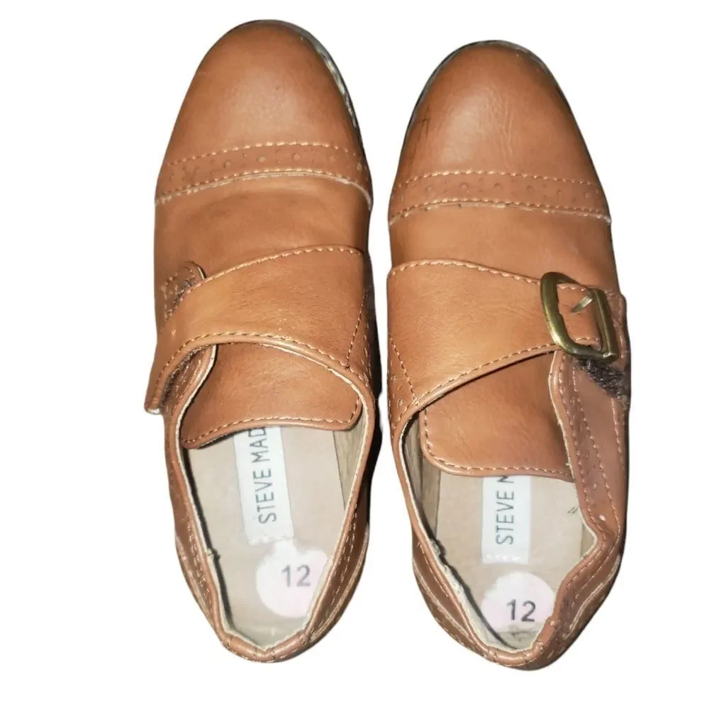 Steve Madden Toddler Oxfords Cap Toe Single Strap Style Bradley 12